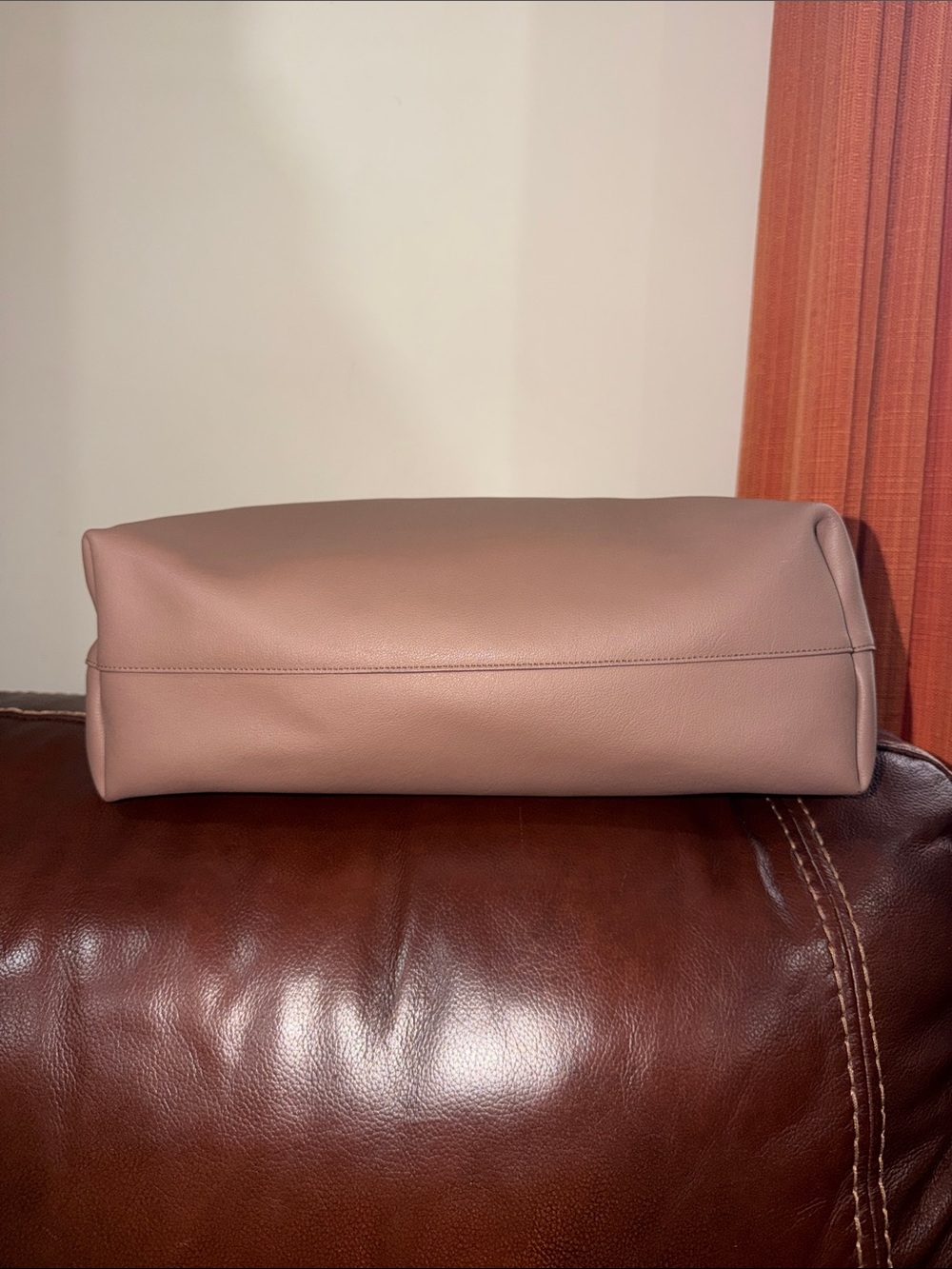 ‼️Authentic Saint Laurent YSL Leather Shopping Tote Shoulder Bag - Picture 6 of 14